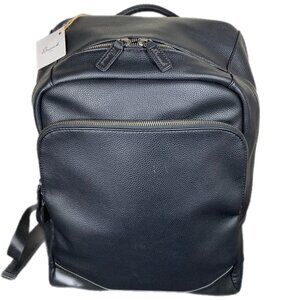 NWT! Brouk & Co Davidson Vegan Faux Leather Backpack Black‎